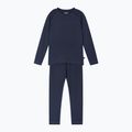 Kinder Thermo-Unterwäsche-Set Reima Lampo navy