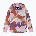 Kinder Fleecejacke Reima Northern Fleece Hoodie grey pink
