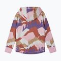 Kinder Fleecejacke Reima Northern Fleece Hoodie grey pink 2