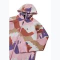 Kinder Fleecejacke Reima Northern Fleece Hoodie grey pink 3