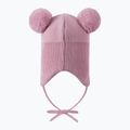 Kinder-Wintermütze Reima Kumpi grey pink 2