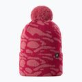 Kinder-Wintermütze Reima Virkku cranberry