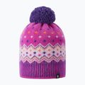 Kinder-Wintermütze Reima Pohjoinen plum purple