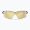 Sonnenbrille Rudy Project Tralyx+ Slim white gloss/multilaser gold 2