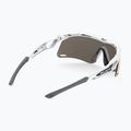 Sonnenbrille Rudy Project Tralyx+ Slim white gloss/multilaser gold 5