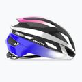 Fahrradhelm Rudy Project Rebel pearl metal/pink/cyber blue shiny 2