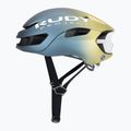 Fahrradhelm Rudy Project Nytron blue avio/apple green metal matte 3