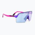 Sonnenbrille Rudy Project Spinshield Pro violet pink-gloss 40 anniversary/multilaser ice