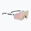 Sonnenbrille Rudy Project Cutline white gloss/multilaser rosegold