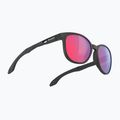 Sonnenbrille Rudy Project Lightflow B polar 3fx multilaser red/black matte 4