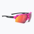 Rudy Project Deltabeat rosa fluo / schwarz matt / multilaser rot Sonnenbrille SP7438900001 6