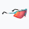 Rudy Project Defender Smaragd weiß matt / Multilaser rot Sonnenbrille SP5238230000 2