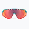 Rudy Project Defender Smaragd weiß matt / Multilaser rot Sonnenbrille SP5238230000 4