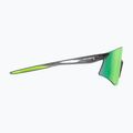 Sonnenbrille Rudy Project Astral crystal ash/multilaser green 3