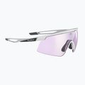 Sonnenbrille Rudy Project Turbolence white matte/impactx photochromic 2 laser purple