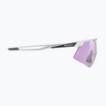 Sonnenbrille Rudy Project Turbolence white matte/impactx photochromic 2 laser purple 4