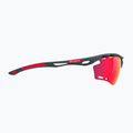 Sonnenbrille Rudy Project Propulse charcoal matte/multilaser red 3