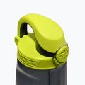 Nalgene On The Fly Reiseflasche 740 ml charcoal/lime Verschluss 3