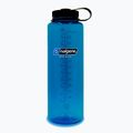 Nalgene Wide Mouth Silo Sustain Trinkflasche 1400 ml blau/schwarzer Deckel