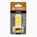 Trillerpfeife mit Schnur Fox 40 Classic Safety gelb 2