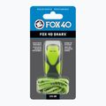 Fox 40 Sharx Safety neon/grau Pfeife mit Schnur