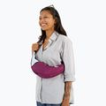 Ticket To The Moon Upcycled Sling Umhängetasche Pflaume/Wolke 5