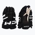 Kinder Eishockeyhandschuhe CCM Tacks XR80 JR Gloves black/white