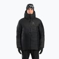 Herren Arcteryx Alpha Parka Daunenjacke schwarz
