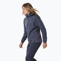 Arc'teryx Atom Hoody Frauen isolierte Jacke schwarz Saphir 4