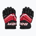 Kinder-Eishockeyhandschuhe Bauer Vapor Fly40 Jr black/red 2