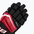 Kinder-Eishockeyhandschuhe Bauer Vapor Fly40 Jr black/red 5