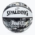 Basketball Spalding Graffiti Weiß Größe 7