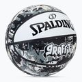 Basketball Spalding Graffiti Weiß Größe 7 2