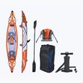 ZRAY Drift 14'0" weiß/orange 2-Personen aufblasbares Kajak
