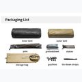 1‑Personen-Trekkingzelt Naturehike Mongar UL1 15D moon rock sand 5