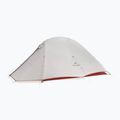 2‑Personen-Trekkingzelt Naturehike Cloud Up 2 Pro 20D light gray/red