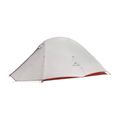 2‑Personen-Trekkingzelt Naturehike Cloud Up 2 Pro 20D light gray/red 3