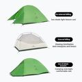 1‑Personen-Trekkingzelt Naturehike Cloud Up 1 Base 210T bud green 2