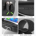 Rahmentasche fürs Fahrrad Rockbros 010-4BK Bike Front Bag black 2