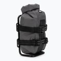 Tasche und Gepäckträger für das Fahrrad. Rockbros Front Fork Rack+Fork Bag grey/black 2