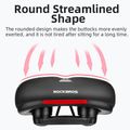 Fahrradsattel Rockbros AQ-6090 black/red 2