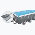 Bestway Power Steel Rechteckiges Pool Set 56466N 549 x 274 cm dunkelgrau 3