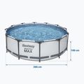 Bestway Steel Pro Max Pool Set 366 x 100 cm grau 5