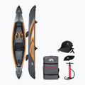 Aqua Marina Tomahawk grau Air-K 375 aufblasbares 1-Personen-Kajak 12'4″
