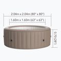 MSpa Urban Bristol mocha 6-Personen-Whirlpool 17