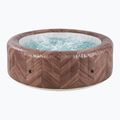 Pool mit Hydromassage 6-Personen MSpa Comfort Fermo Holzmaserung 5