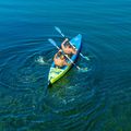 Aquatone Glacier 14'0" 1-Personen aufblasbares Kajak 22
