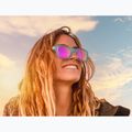 Sonnenbrille Aztron Dream crystal blue gloss/polarized light pink mirror/brown 9