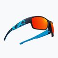 Sonnenbrille Aztron Avatar-X2 matt black/gloss blue/polarized sahara red mirror/brown 4