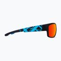 Sonnenbrille Aztron Avatar-X2 matt black/gloss blue/polarized sahara red mirror/brown 5